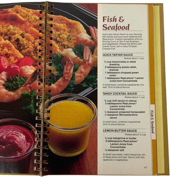 Realemon Recipe Collection Spiral-Bound Cookbook 50th Anniversary Edition 1984 - Picture 9 of 15